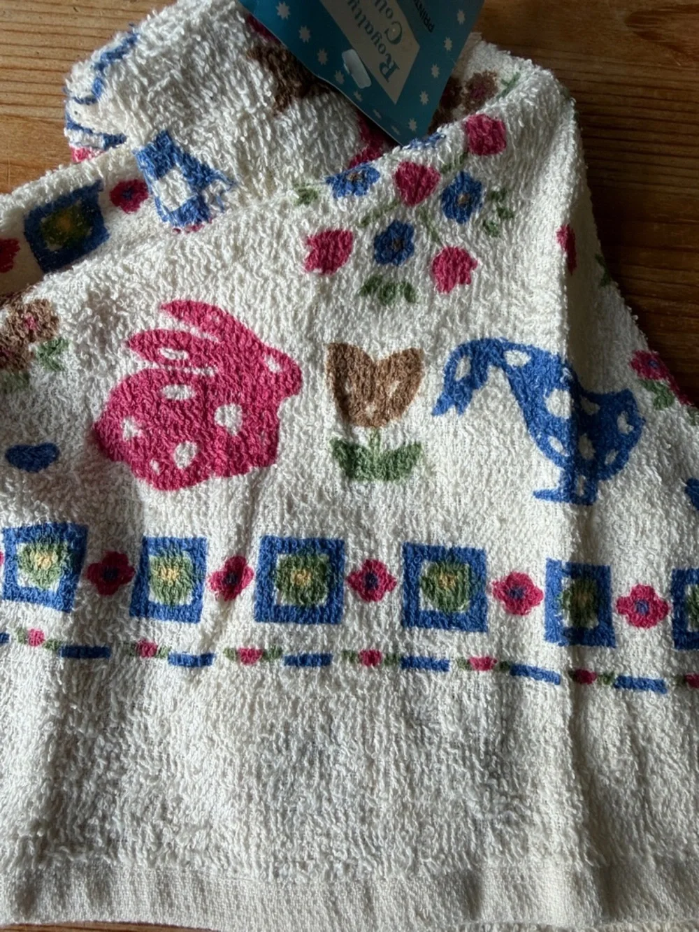 Vintage Cottagecore Hand Towel